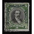 CHILE 1911 5p BLACK AND OLIVE BALMACEDA SG190 F...
