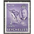 Seychelles 1952 SG158 2c Lilac Mounted Mint ... .