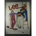 1980 Lee Night Shift Bibs and Painter Pants Wor...
