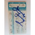 AUTOGRAPHED TICKET TO 'STYX' CONCERT-1991 by "D...