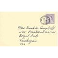 Canada #P85 Postal Card USED 1960 Karsh, Whiteh...