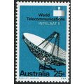 Australia 1968 World Telecoms Intelsat 25c Gree...