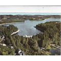 Les Settons France Postcard posted 1970 VGC