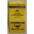 Matchbook Conmid 25 1955-1980