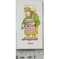 Brooke Bond Chimp card - Dolly