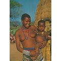 Zulu Mother & Child in the Valley Of A Thousand...