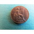 1917 GEORGE V FARTHING FREE POST (uebid)