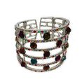 Crystal Bangle Bracelets - Multi Colors - BR-KH...