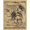 Santa Rosa 2001. Wood Mounted Rubber Stamp. App...