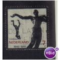 NETHERLANDS 1965 RESISTANCE COMMEMORATION 7C F/...