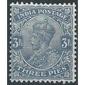 India 1922 SG153 3p Bluish-Grey Mounted Mint ....