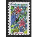 FRA 2016 (80c) 'FLORA -RED LILY' FINE USED (EBI...