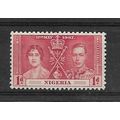 Nigeria.SG46 1d Carmine.Mounted Mint.Apr19