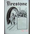FIRESTONE TIRE RUBBER COMPAN 1917 Motor Car Sno...