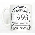Vintage 1993 Aged To Perfection Mug PERSONALISE...