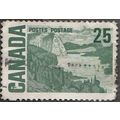 Canada 1967-73 $0-25c Myrtle-Green. The Solemn ...