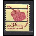 1613a 3.1c Guitar Fine MNH Dry Gum Gap Single R...