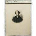 Vintage engraving - John Moore M.D.