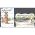 Belgique 1996 Michel 2692 - 2693 O Cote (2008) ...