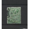 Malta.SG194 1/4d Yellow-Green.Fine Used.Apr25w