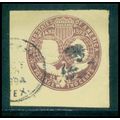 Used U349 2c Columbus and Liberty Fine Cut Squa...