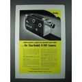 1955 Kodak Cine-Kodak K-100 Movie Camera Ad