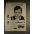 1960 Full-page Ricoh Auto 35 Camera Ad w/ Jerry...