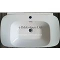 Twyford Vello 80cm 1TH Basin VO4741WH