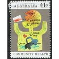 Australia 1990 Community Health 41c Multicolour...