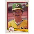 1982 Donruss baseball card 323 Tom Underwood