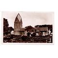 REAL PHOTOGRAPHIC POSTCARD SAXON PARISH CHURCH ...