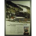 1974 Holiday Inn Ad - The most accommodating people on the mountain
