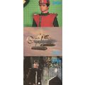 Gerry Andersons Captain Scarlet 3x Postcard s