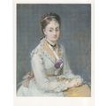 Berthe Morisot Portrait Of The Artists Sister L...