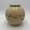Sedlak Interior Marble Vase Urn USA Crackled De...
