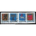 1984 Michel 1278/1281 - fine used (o)