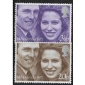 1973 SG 941/942 - MNH (**)