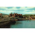 Conway Castle, N Wales, Salmon Cameracolour, Po...
