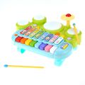 3 in 1 Musical Piano Keyboard, Xylophone & Drum...