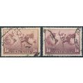 Air - Australia 1934 - F H - SG 153 & 153a