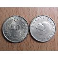 Turkey 1986 50 Lira Coin