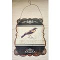 Creative Co-op 10" X 8" Distressed Metal Flat W...