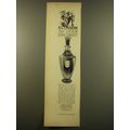 1961 Jean D'Albret Ecusson Perfume Advertisement