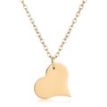 Goldtone Heart Pendant