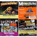 4 DVD ROMS Tales of Mystery, Famous Monsters, T...