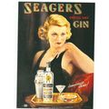 OPIE PUBLISHED SEAGERS DRY GIN UK FREE POST