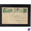 1924 SWITZERLAND LOECHE POSTCARD 10C RUSCHLIKON...