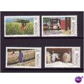 VENDA 1982 SISAL INDUSTRY SET 4 VALS U/M MINT