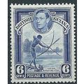 British Guiana 1938 SG311 6c Ultramarine Mounte...