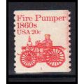 1908 20c Fire Pumper Fine MNH Dry Gum CNS 1 PA5707